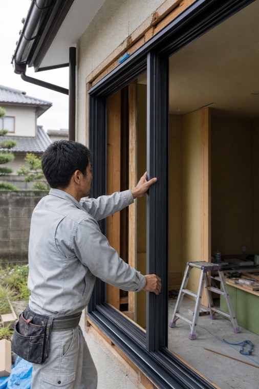 サッシ工事・交換のイメージ